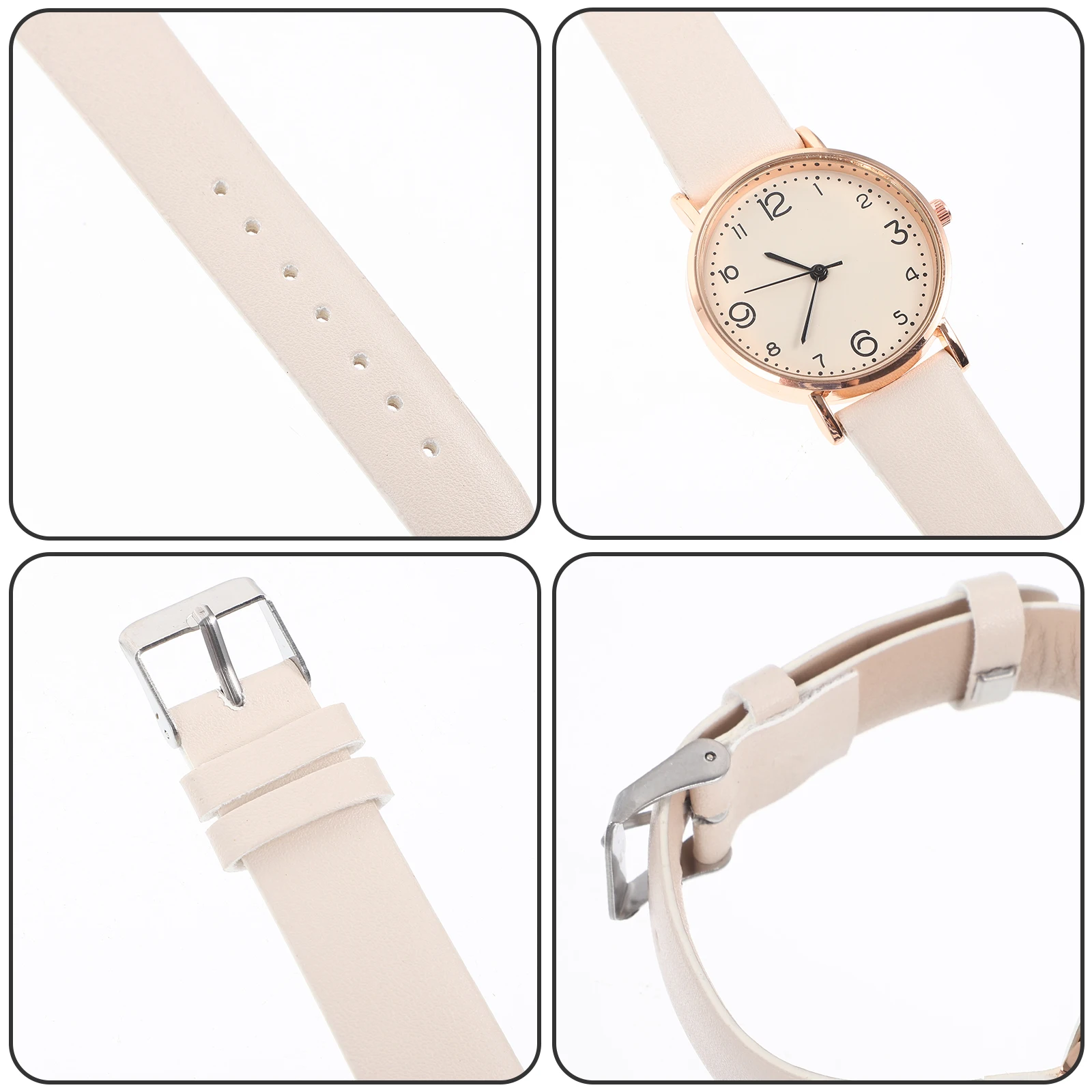 

Women Quartz Lady Wrist Watches Comfortable Simple Design Casual Christmas Gifts Casual Ladies Watch White Nurse