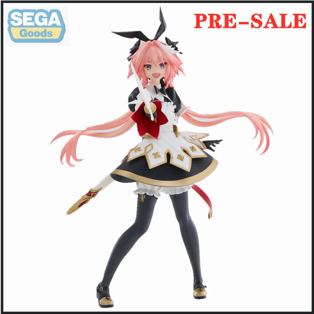 오리지널 SEGA 애니메이션 피규어 FIGURIZMα Fate/Grand Order 세이버 Astolfo 액션 입상 수집가 장난감 모델 인형