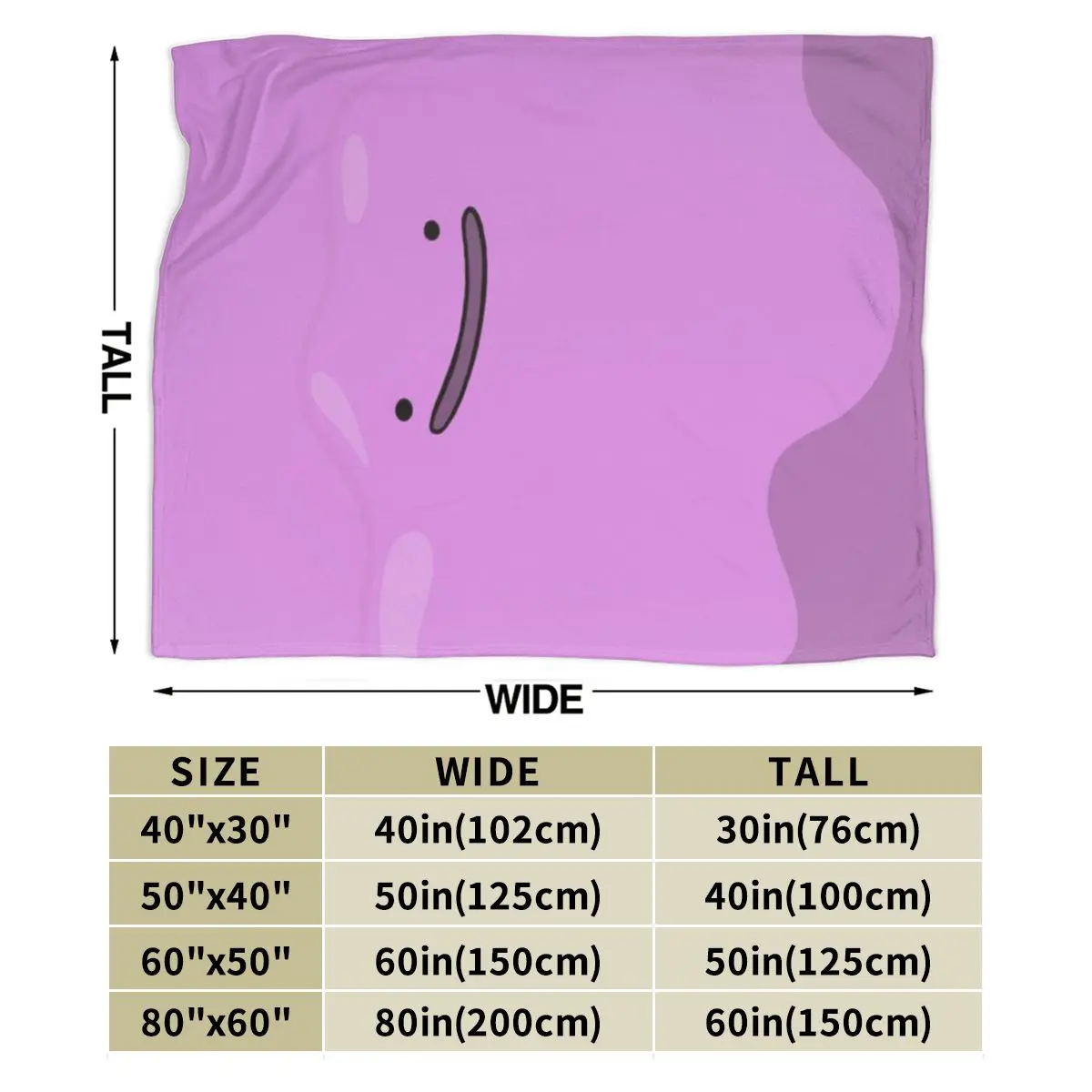 Transparent Ditto An Ultra-Soft Micro Fleece Blanket