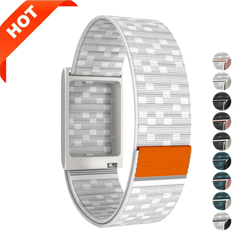 Pulseira de nylon para amazfit helio, pulseira de relógio para huami amazfit, cinto esportivo, acessórios para smartwatch
