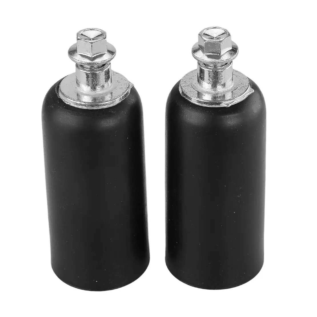 

1 пара черных универсальных ползунков для рамы мотоцикла, защита от столкновений, подходит для Yamaha Suzuki Honda Kawasaki Aprilia BMW Buell