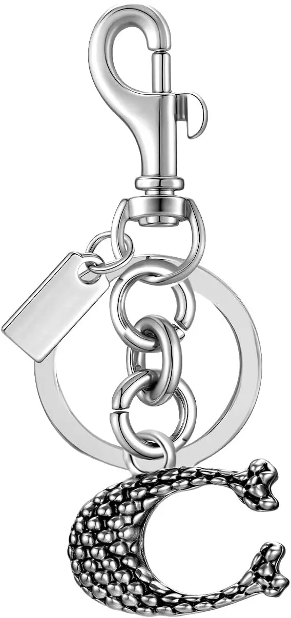 

Cute Snake Print Letter Keychain Bag Charm Gift for Women