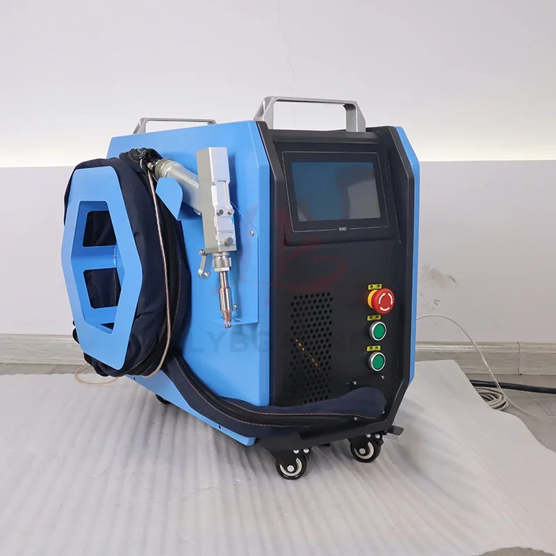 휴대용 레이저 용접기 BWT 1200W 3in1 800W 공냉식 섬유 레이저 용접기 용접 청소 절단 솔더 도구 금속