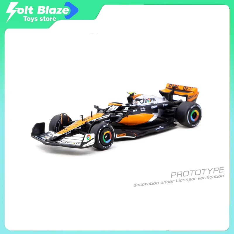 

TW 1/64 Scale McLaren MCL60 2023 British GP Lando Norris F1 Diecast Car Model Room Display Model Simulation Collection Cars Gift