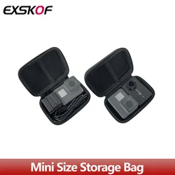 Mini Storage Bag Case For GoPro Hero 13 12 11 10 9 8 7 6 5 4 3 SJCAM AKASO DJI Osmo Action 5 4 3 2 Camera Accessories