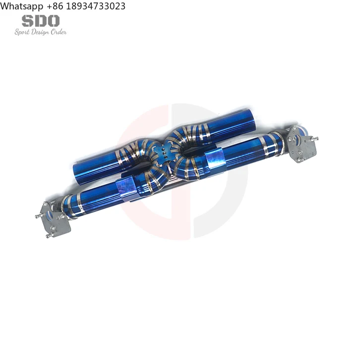 SDO Titanium Catback Exhaust System Valve Mufflers for 2019-2024 for Porsche 911 992 Carrera S Turbo 3.0T 3.8T Valvetronic New