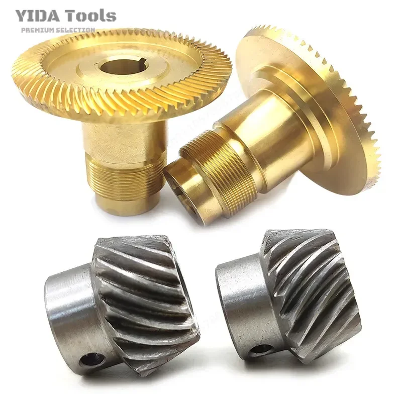 Milling Machine Accessories Tool Feeder Copper Gear Left Handed Right Handed Bevel Gear Automatic Feeder Guide Rail