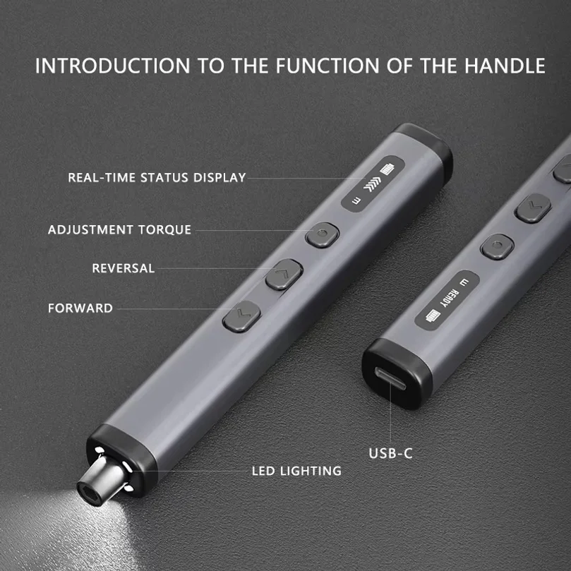 78 in 1 Magnetic Screwdriver Set Precision Electric Screwdriver Kit with 72 Bits 5 Torque Settings for Watches IPhone Glasses
