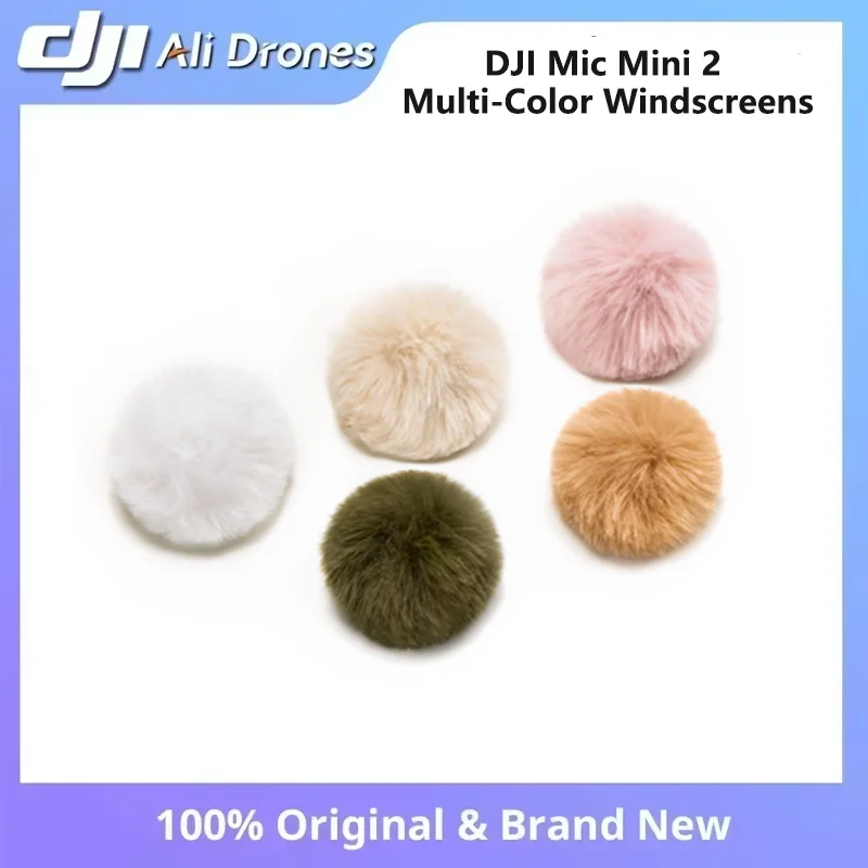 dji-mic-mini-2-マルチカラーウィンドスクリーン-衣類に合わせやすい-5色展開-mic-mini2対応-新品純正ブランド