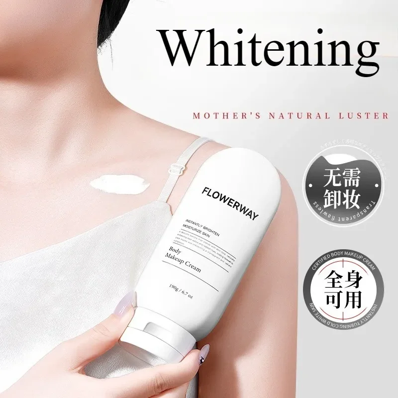 

Увлажняющий крем для тела 190 мл, тонирующий увлажняющий крем для осветления кожи, нелипкий, легкий, закрывающий пятна