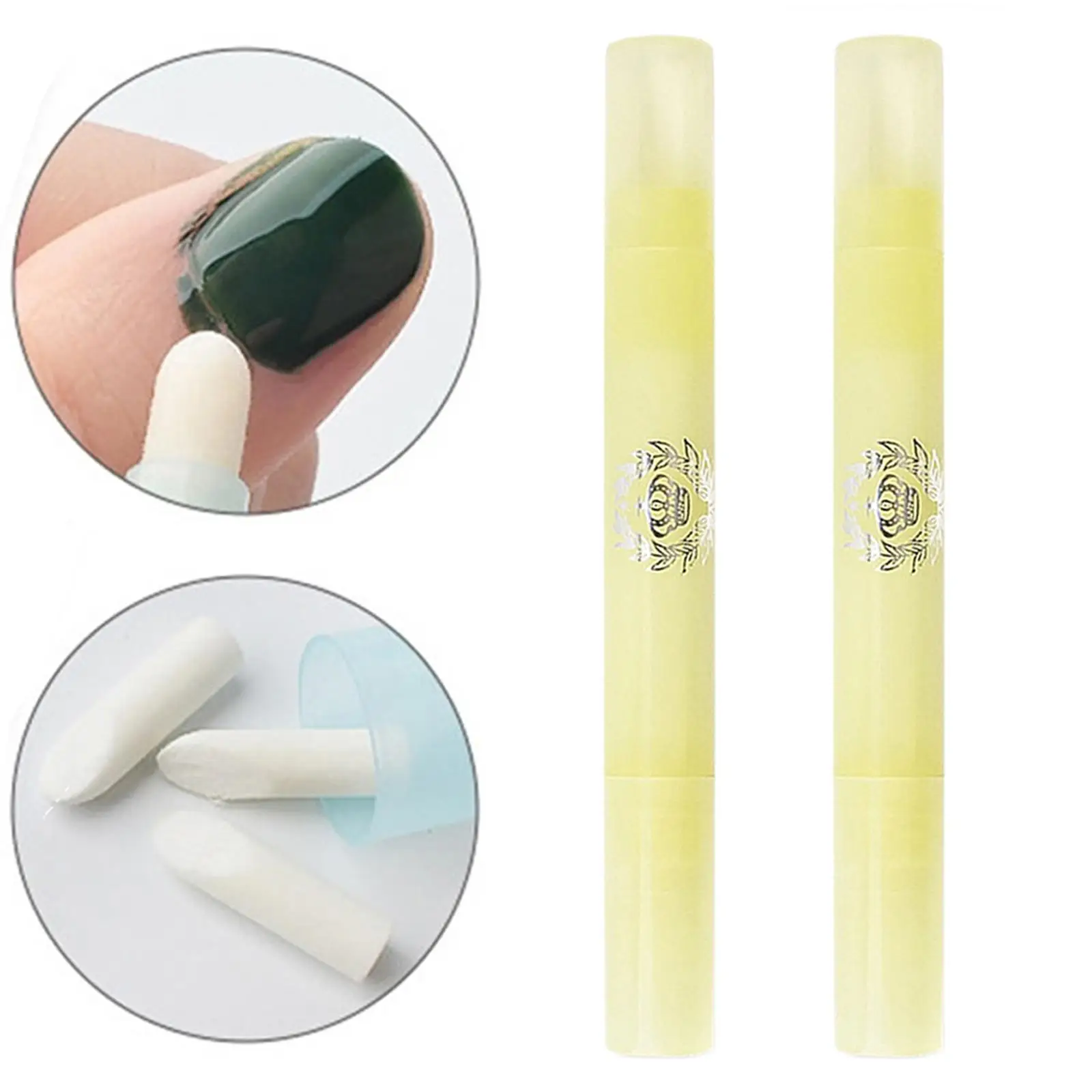 Penna per rimozione smalto con punte di ricambio Forniture per attrezzature per unghie correttori in plastica per uso professionale