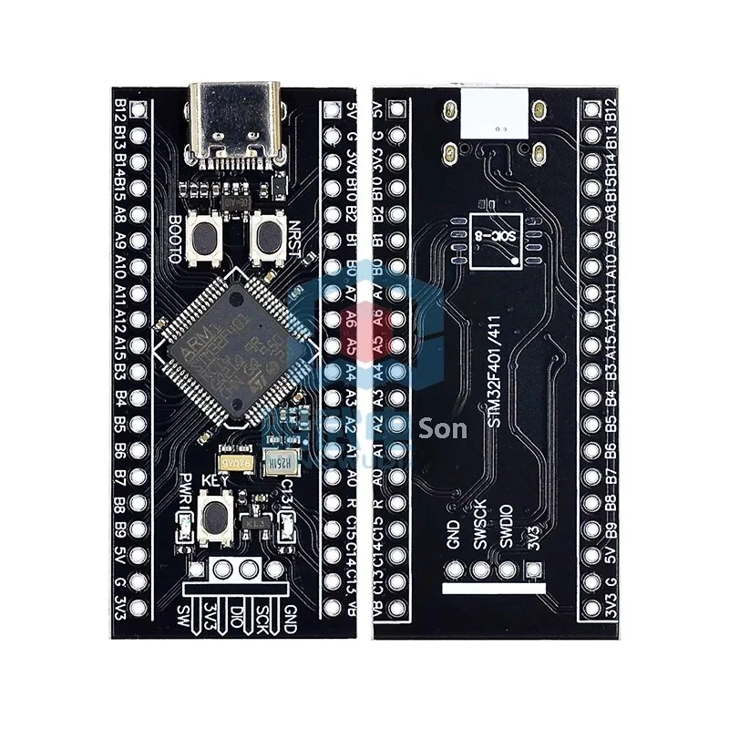 STM32F401RCT6/STM32F401CCU6 Cortex-M4 Placa de desarrollo MicroPython Placa central del sistema para sistemas integrados