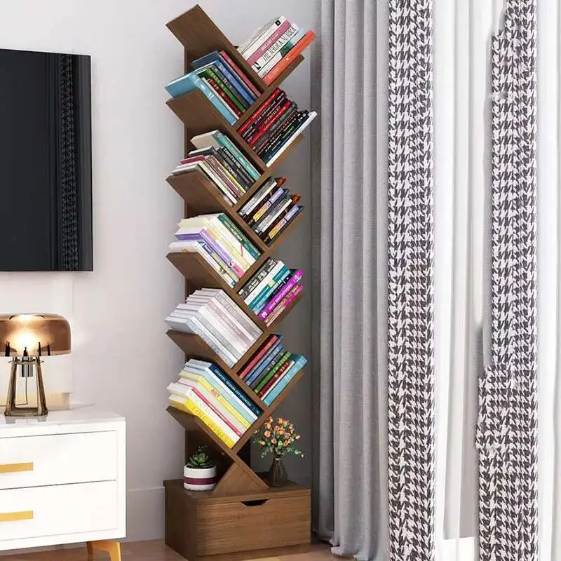 

Modern Bookcases Nordic Mainstays Closet Living Room Cabinets Display Wall Storage Libreria Estanteria Space Saving Furniture