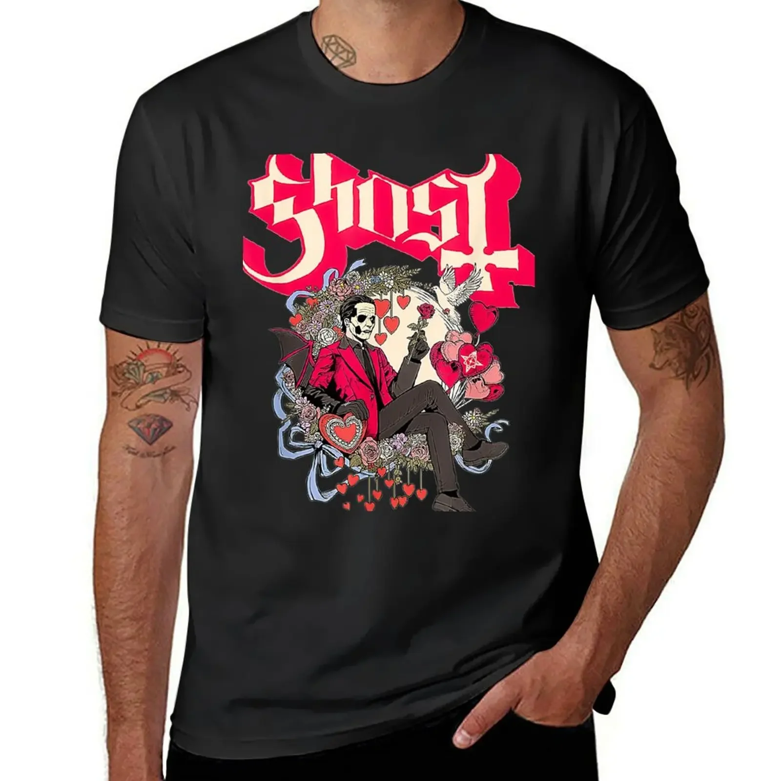 

Ghost Halloween Vintage Impera T-Shirt Anime t-shirt blanks croswit shirt man men clothing