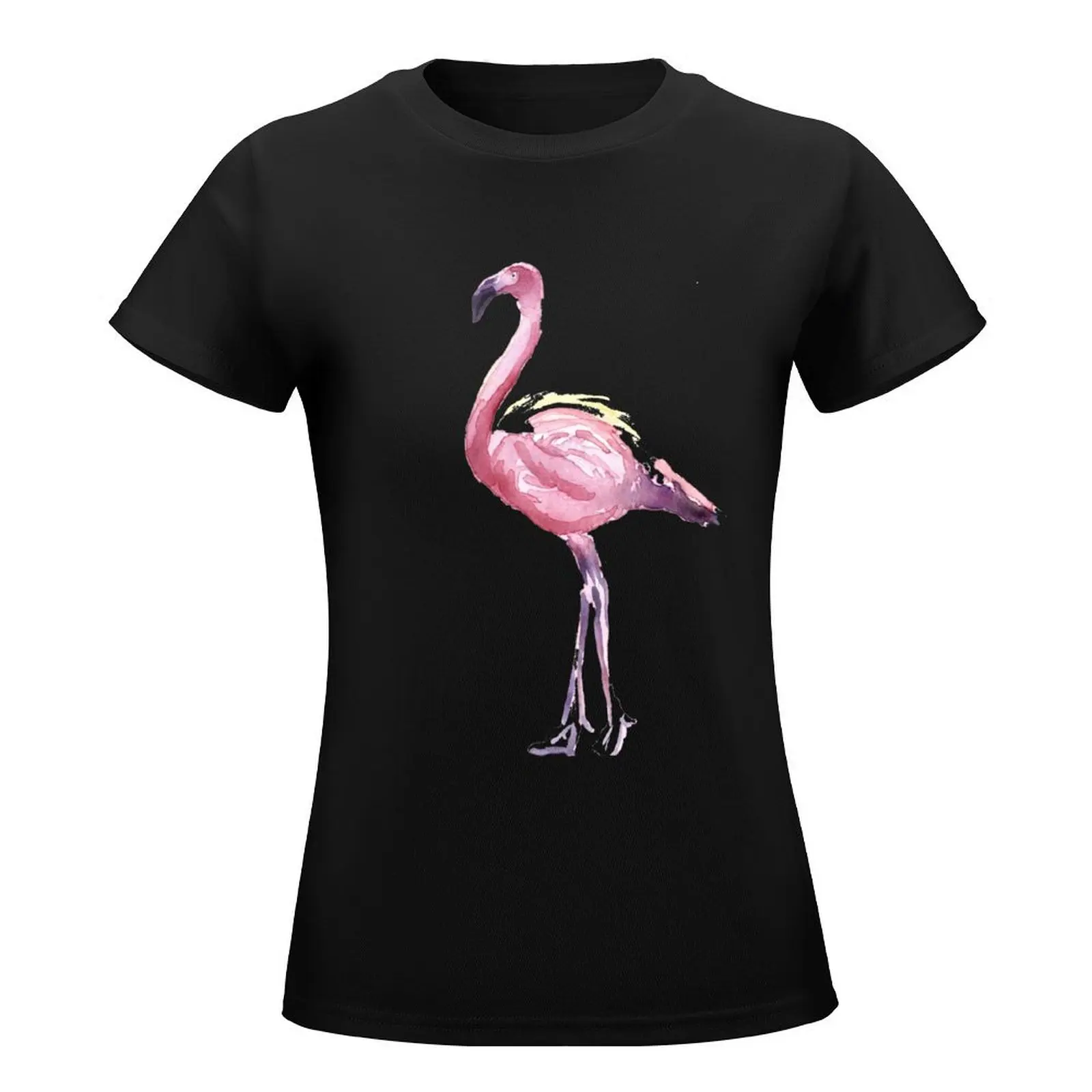 Full Flamingo T-Shirt summer tops tops tshirts for Women