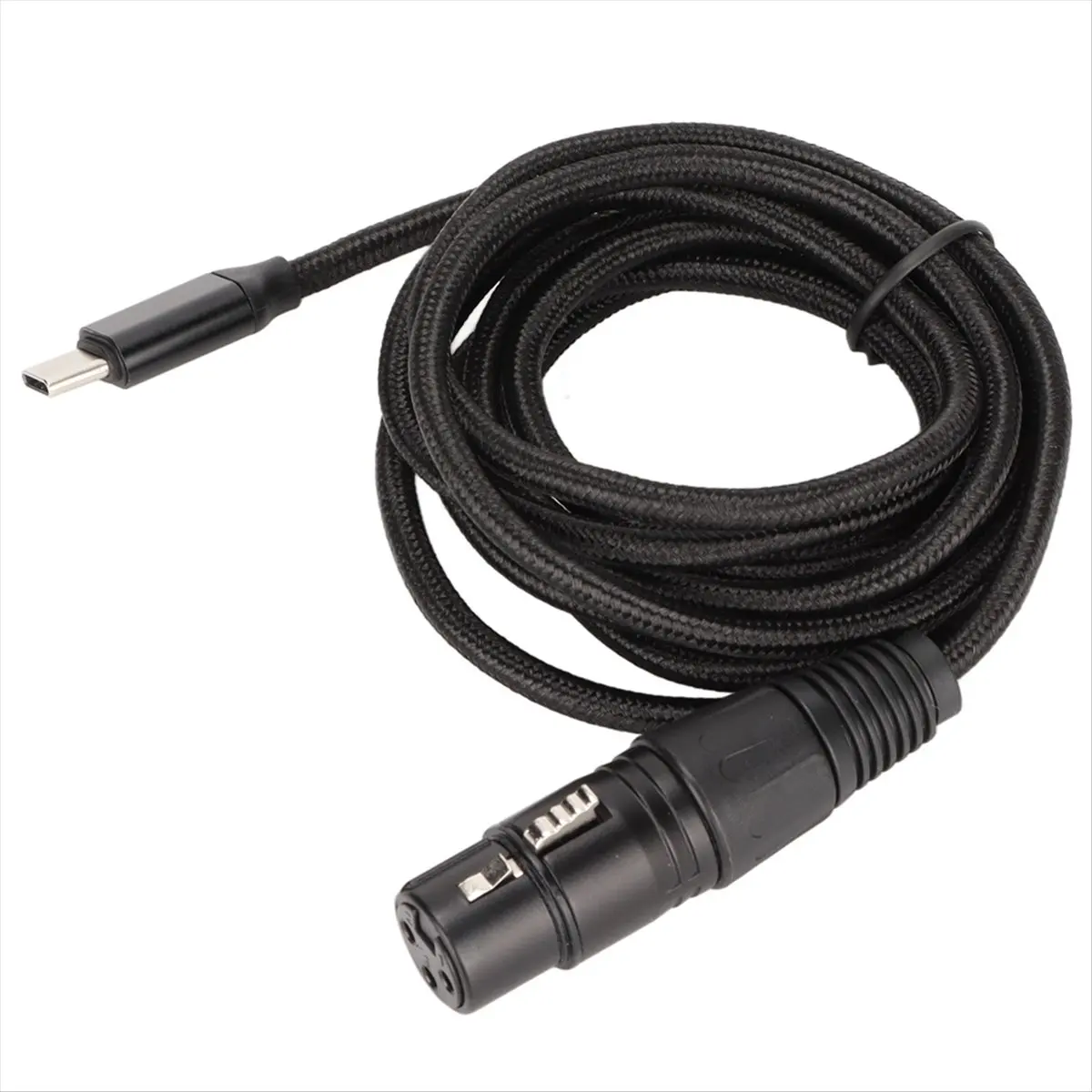 dt35-モニターレコーディングライン-タイプc-マイクケーブル-usb-c-xlrメスケーブル-低ノイズ-hifi-プラグアンドプレイ-usb-c-マイクケーブル-a