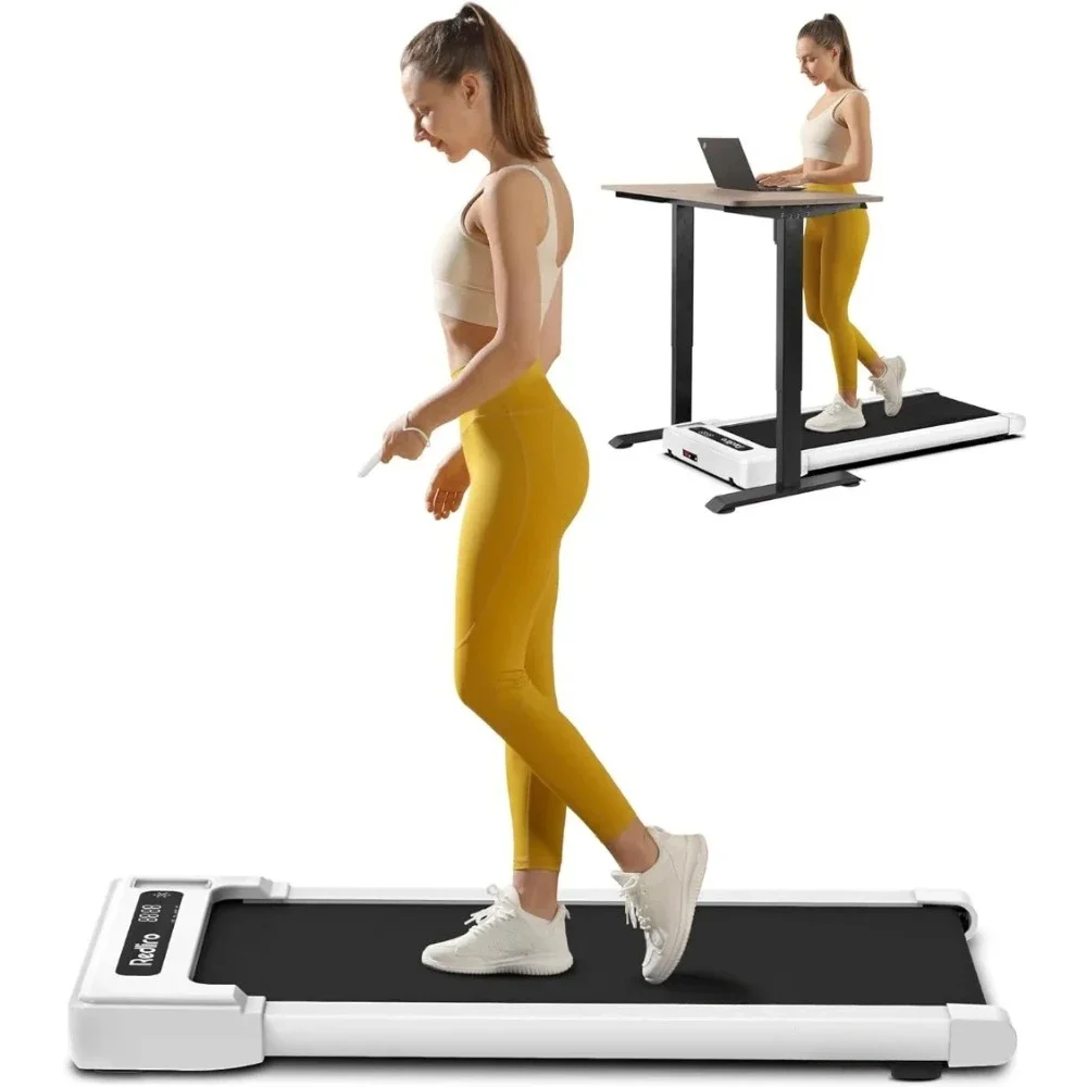 Treadmill Walking Pad Under Desk, Portable Mini  with Remote Control,Installation-Free Jogging Machine for Home/Office Treadmill