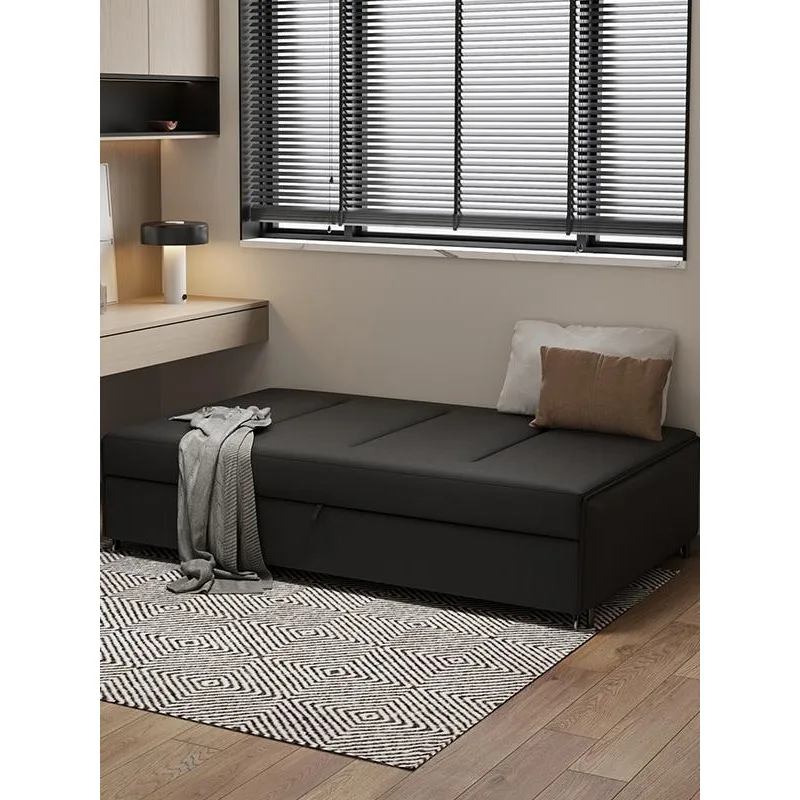 Sofa bed foldable small apartment without armrests Sleeping bed Pull out