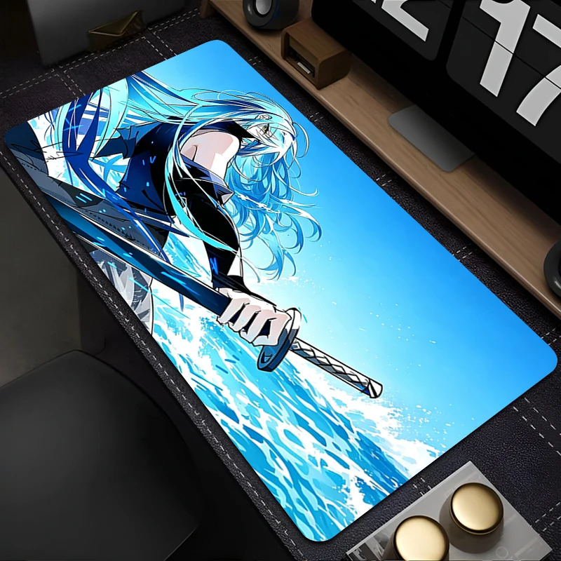 Mouse Mats kawaii Anime Desk Mat Non-Slip Gaming Accessories That Time I Got Reincarnated as a Slime Mouse Pad Large Mousepad