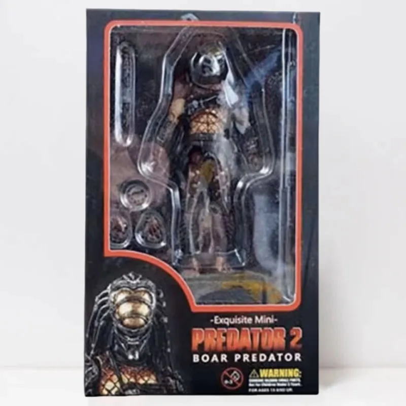 

Boar The Predator Figure Exquisite Mini Predator 2 Action Figuras Manga Figurine Toys Anime Collection 4.5-Inch Model Original