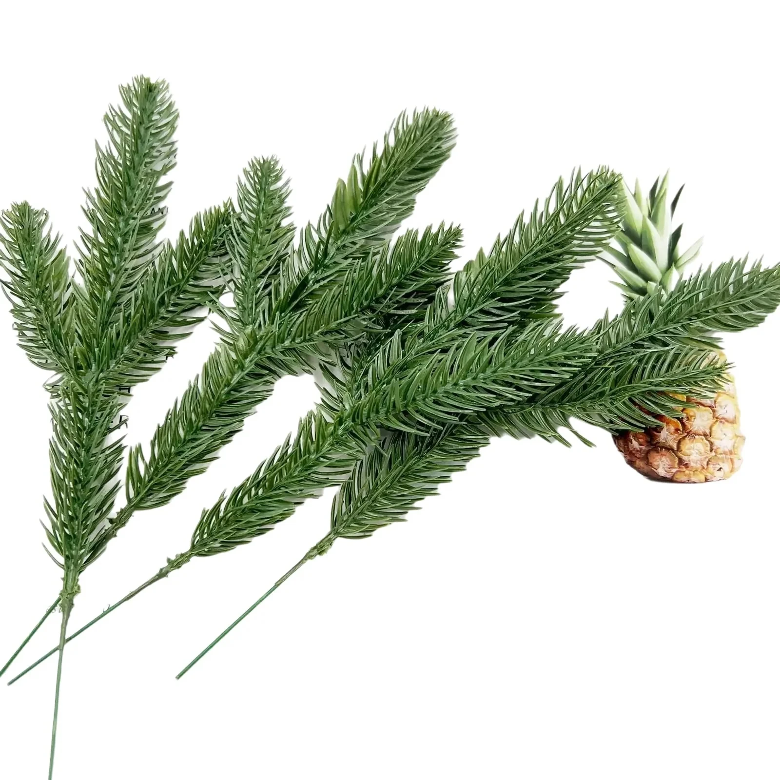 10/20 Pc Künstliche Pflanze Kiefer Nadel Hause Zimmer Im Freien Hof Garten Decor Zubehör Hochzeit Kranz Weihnachten Baum Diy geschenke Requisiten