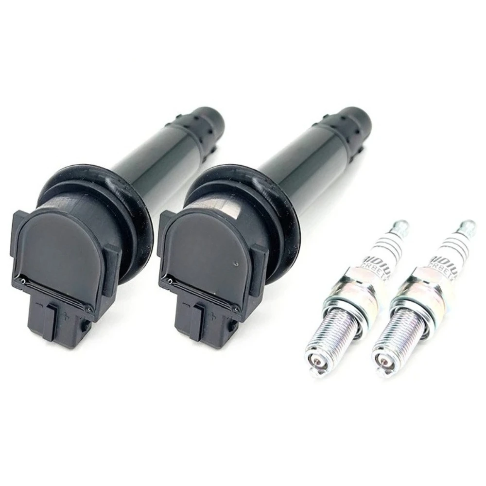 2PCS Ignition Coil Iridium Spark Plug FOR CFMOTO 0700-178000 400NK CF400 650NK CF650 400GT CF500 650MT CF700 MORINI X CAPE 650