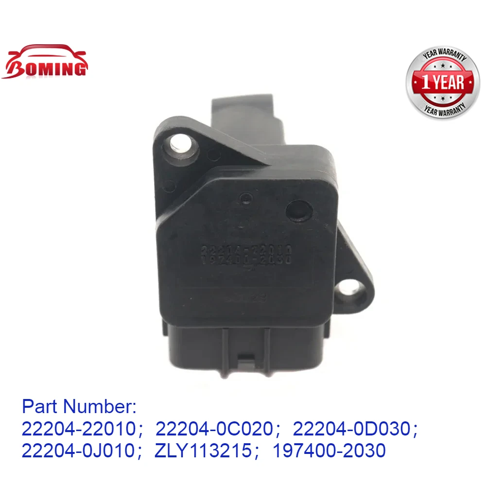 SENSOR ALIRAN UDARA MASSA MAF Untuk Toyota 4 Runner Avalon Camry Celica Corolla Echo Highlander Matrix MR2 Prius 22204-22010