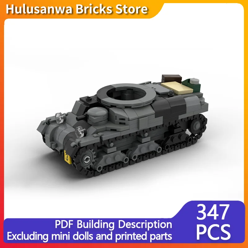 

Модель бронированного транспортного средства Ram Kangaroo MOC, строительные кирпичи, военное оборудование, модульная технология, подарок, праздничный детский игрушечный костюм