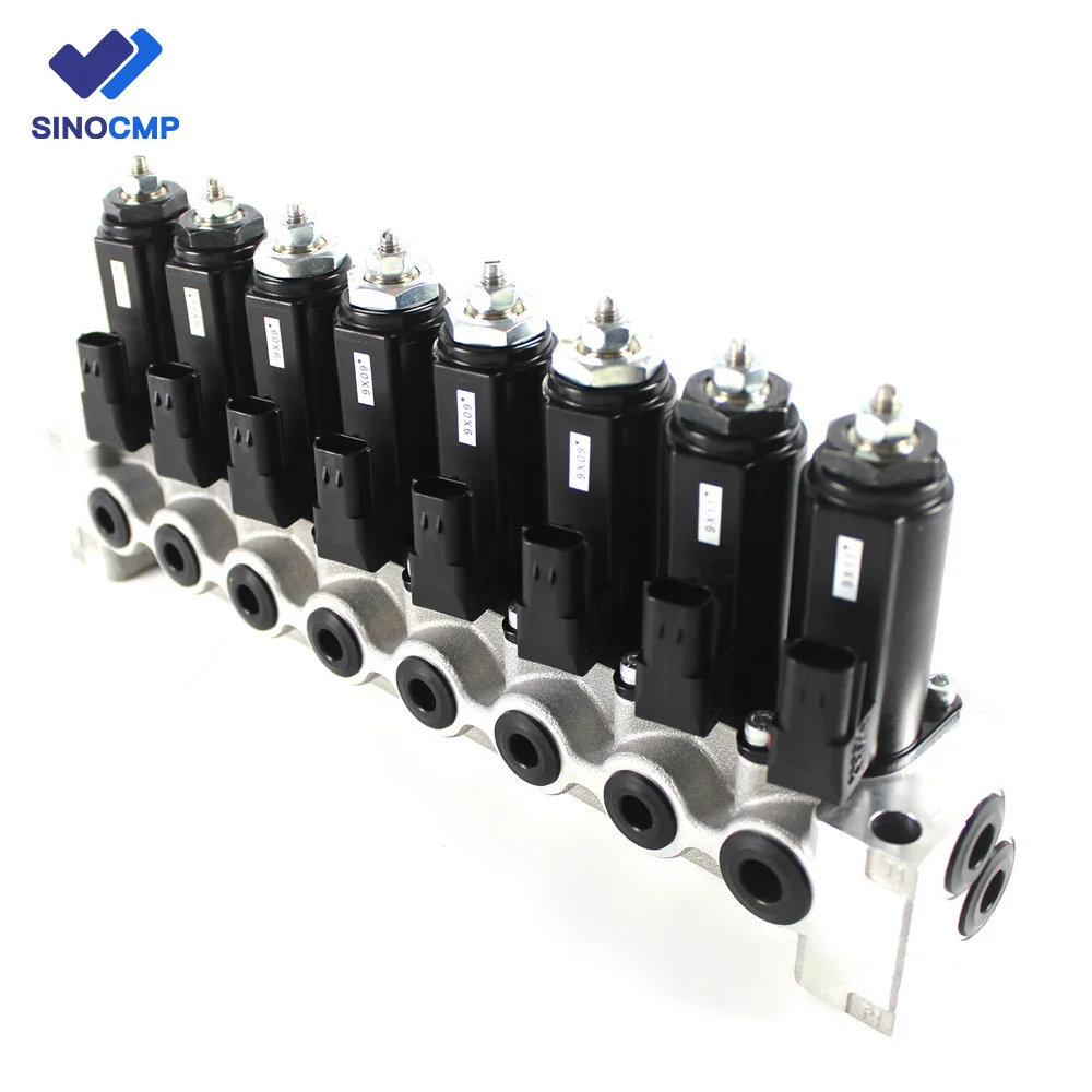 SK-6 KDRDE5K-31 30C50-122 Solenoid Valve Ass'y YN35V00039F1 for Kobelco SK200-6/-6E SK200LC-6ES SK210LC-6E SK160LC-6E Excavator