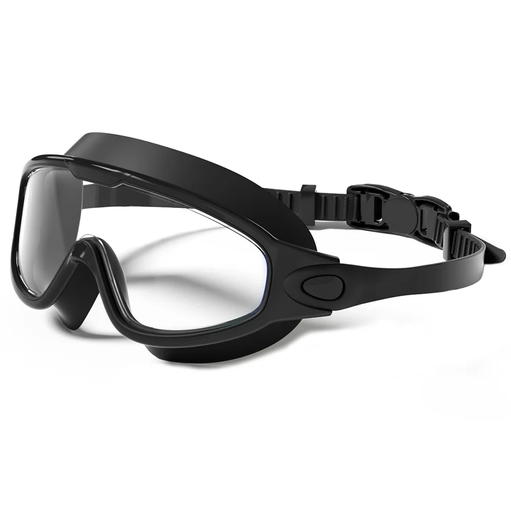 Weitwinkel-Schwimmbrille Schwimmbrille Ohne Leckage Anti-Beschlag UV-Schutz 180° ° Clear Vision Pool Beach Essentials Schwimmbrille für Erwachsene – Detail 10