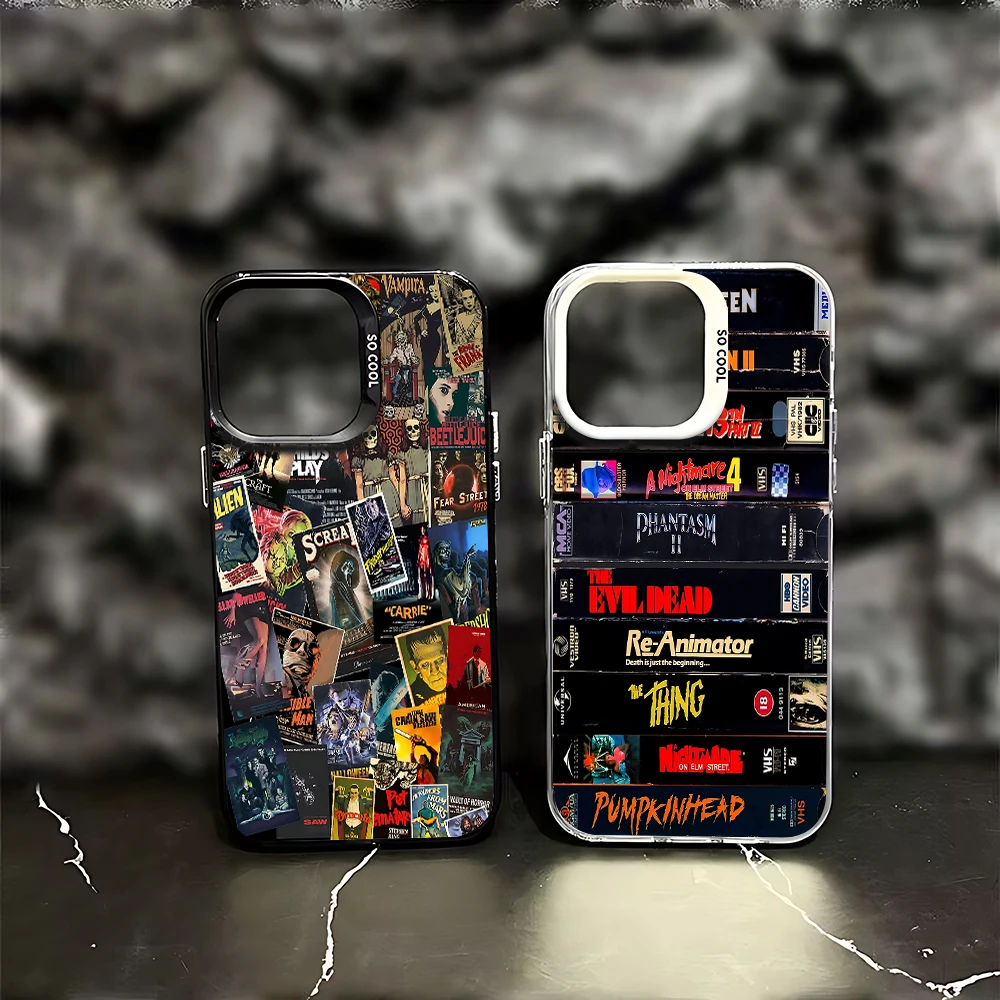 Чехол для телефона с верхним дизайном фильма ужасов 10 для Xiaomi Redmi Note 7 8 9 9S 10 11 12 13 14 Pro Plus 4G 5G с матовой задней крышкой с защитой от падения
