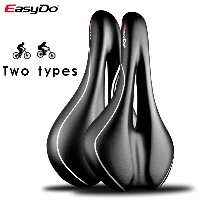 EasyDo Cycling Sella per bicicletta in morbido cotone Sella per bici ergonomica con buona assorbimento degli urti