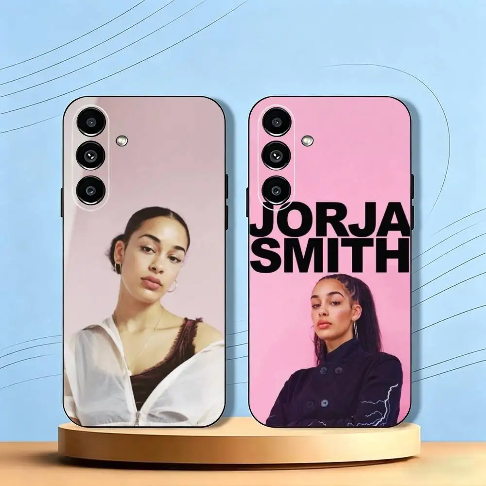Jorja Smith-H Singer Phone Case For Samsung Galaxy A73,A72,A71,A70,A53,A52,A51,Soft Silicone Black Cover