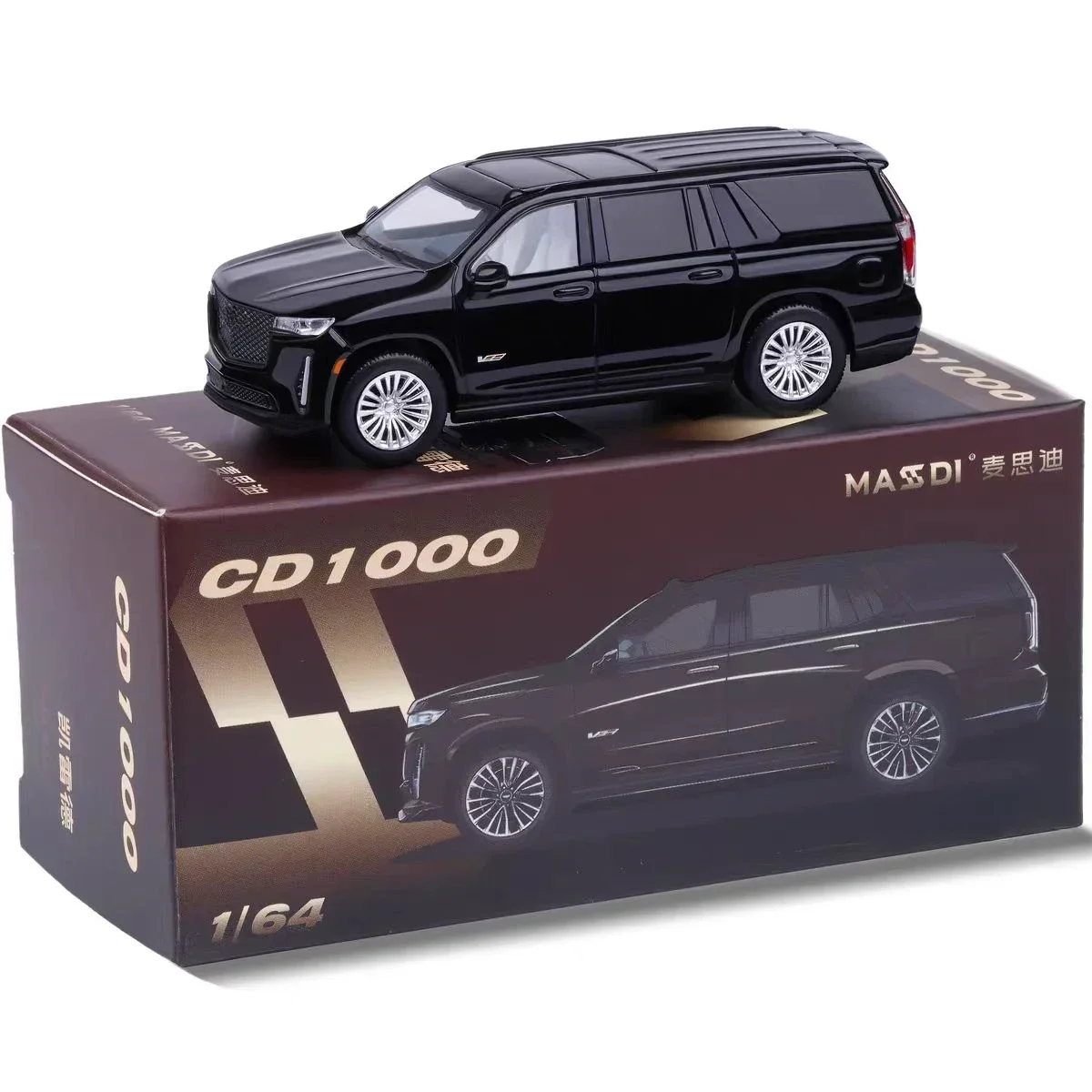 Masdi 1:64 Modelo de coche SUV de aleación