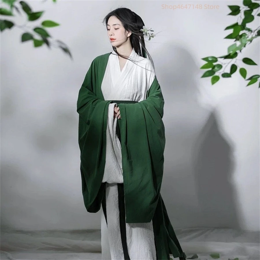 Plus Size 3 Piece Set Women Hanfu Chinese Ancient Tradition Dress Hanfu Fantasia Carnival Cosplay Womens Fairy Costume for Lady