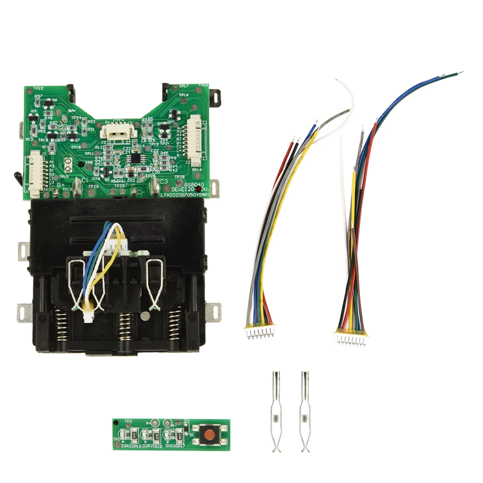 DCB609 Li-ion Battery Charging Protection Circuit Board For 60V DCB606 Power Tool Shell Protection Repair And Assemble Batteries