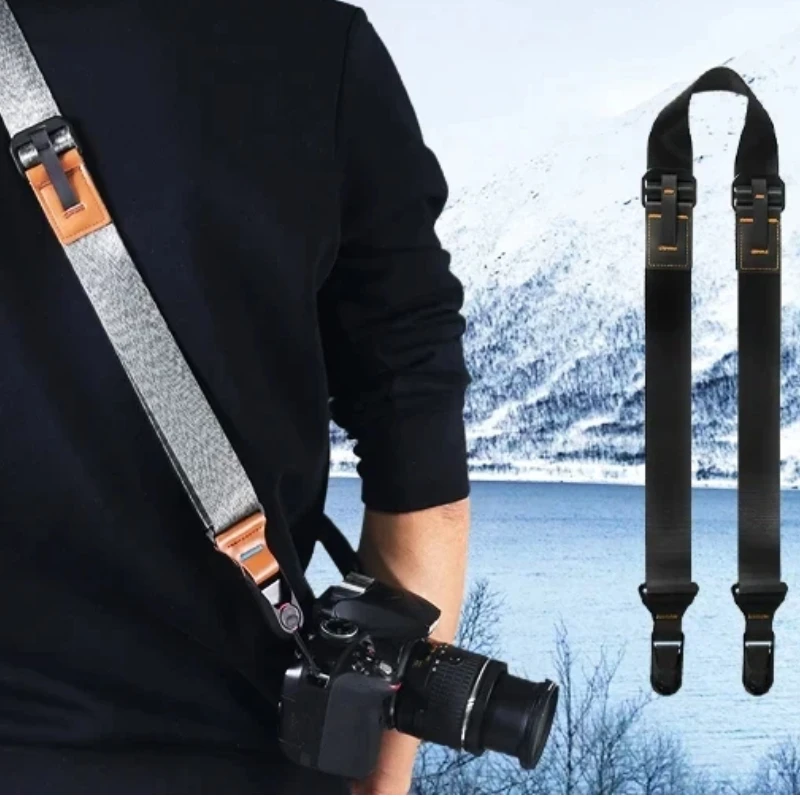Camera Strap Nylon Adjustable Shoulder Neck Belt Quick Release Sling for Nikon Canon SLR DSLR Digital Camera Convenient Shoot
