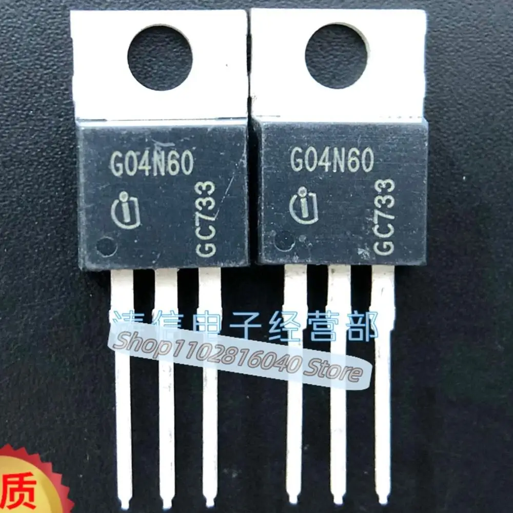 10PCS/Lot G04N60  SGP04N60 TO-220 600V 4A /IGBT Best Quality Imported Original Spot