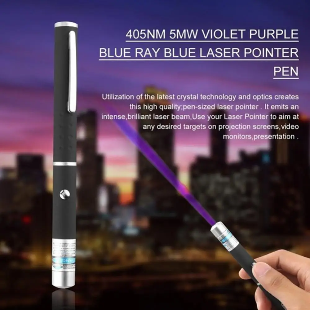 

Sight Pointer 5MW High Power Green Blue-violet Red Dot Light Pen Powerful Meter 405nm 530nm 650nm Lazer Pen