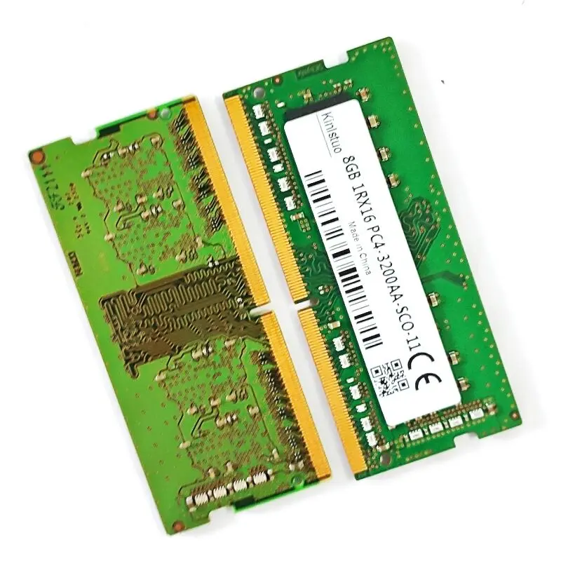 Mémoire de serveur d'ordinateur portable, modèle DDR4, capacité 8 go 8 go, fréquence d'horloge 3200/1.2 Mhz, broches PC4-3200AA-SCO-11 V, mémoire vive, so-dimm, 1rx 16