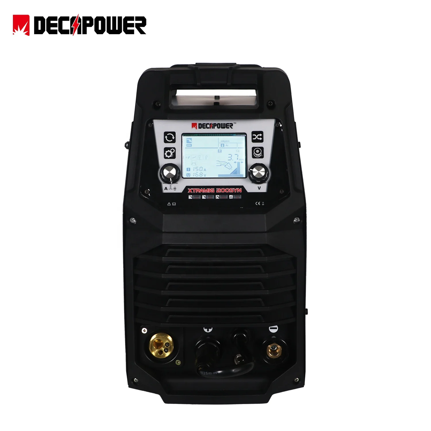 

Сварочный аппарат Decapower ALL-IN-ONE MMA TIG MAG FLUX Mig для алюминия с ЖК-дисплеем