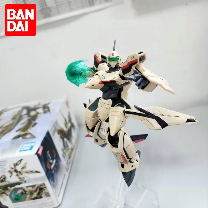 

Original Genuine Bandai Anime The Super Dimension Fortress Macross Yf-19 Hg Shortcut Change Assembly Model Action Figure Toys