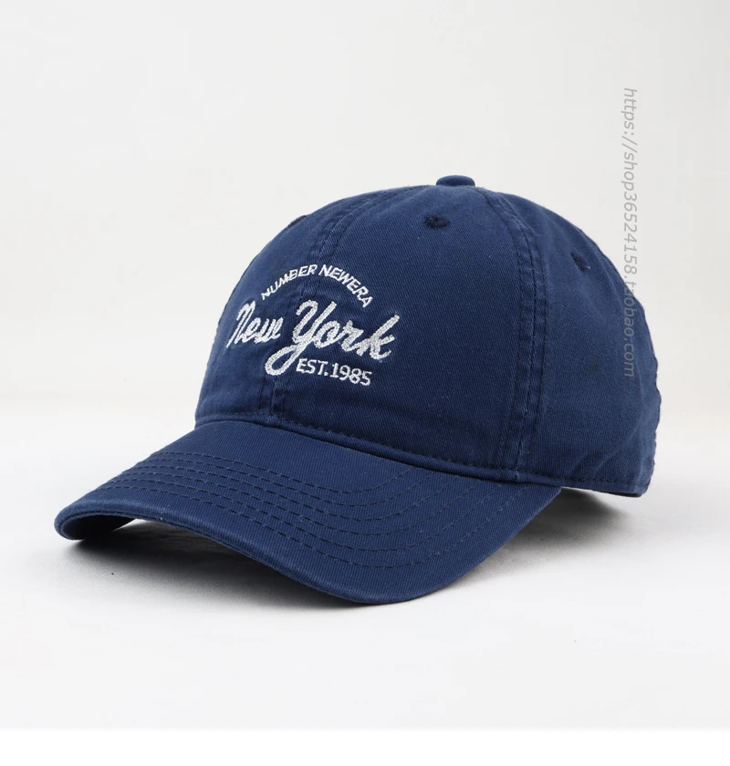 Soft Wide Brim Fashion Casual Embroidery Letters Baseball Hat for Men and Women 2023 New Peaked Cap