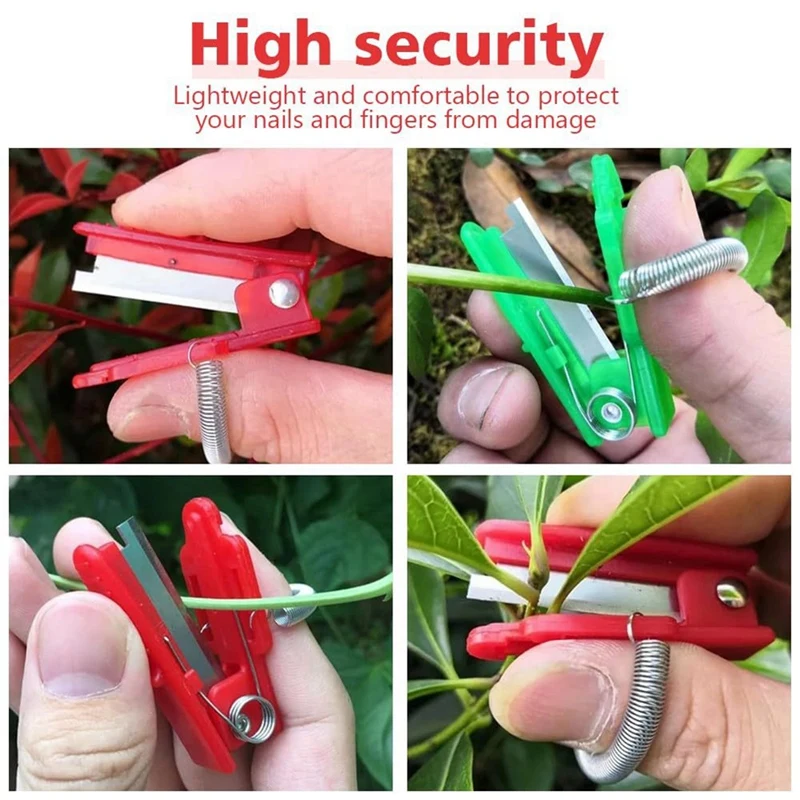 Vegetable Finger Knife Separator Farm Garden Orchard Fruit Vegetable Harvesting Picking Device Safe Picking Tools