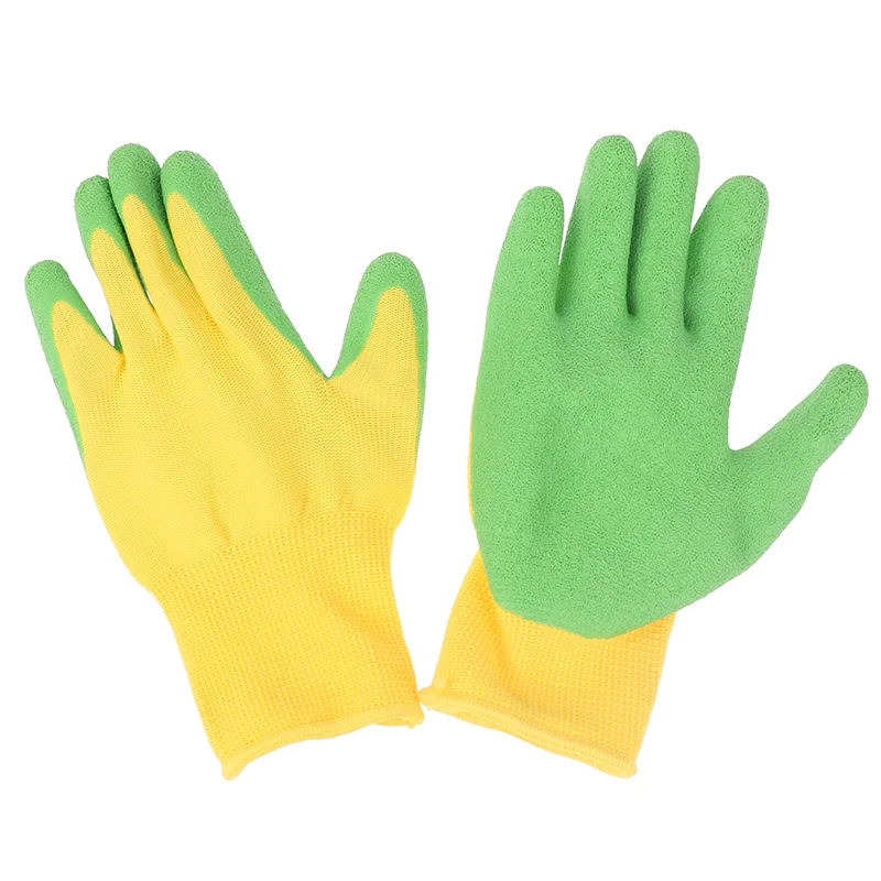 Guantes de jardín impermeables para niños, guantes protectores duraderos antimordeduras, Protector de conchas marinas, dispositivo de trabajo para plantar