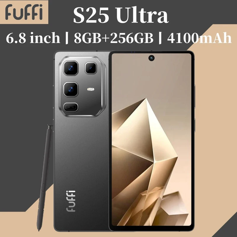 Смартфон Global Vision S25 Ultra Android 4100 мАч 8 ГБ ОЗУ 256 ГБ ПЗУ 6,8-дюймовый телефон 720x1600HD 16 + 32 МП 4G 5G Сетевой мобильный телефон Смартфон Global Vision S25 Ultra Android 4100 мАч 8 ГБ ОЗУ 256 ГБ ПЗУ 6,8-дюймовый телефон 720x1600HD 16 + 32 МП 4G 5G Сетевой мобильный телефон