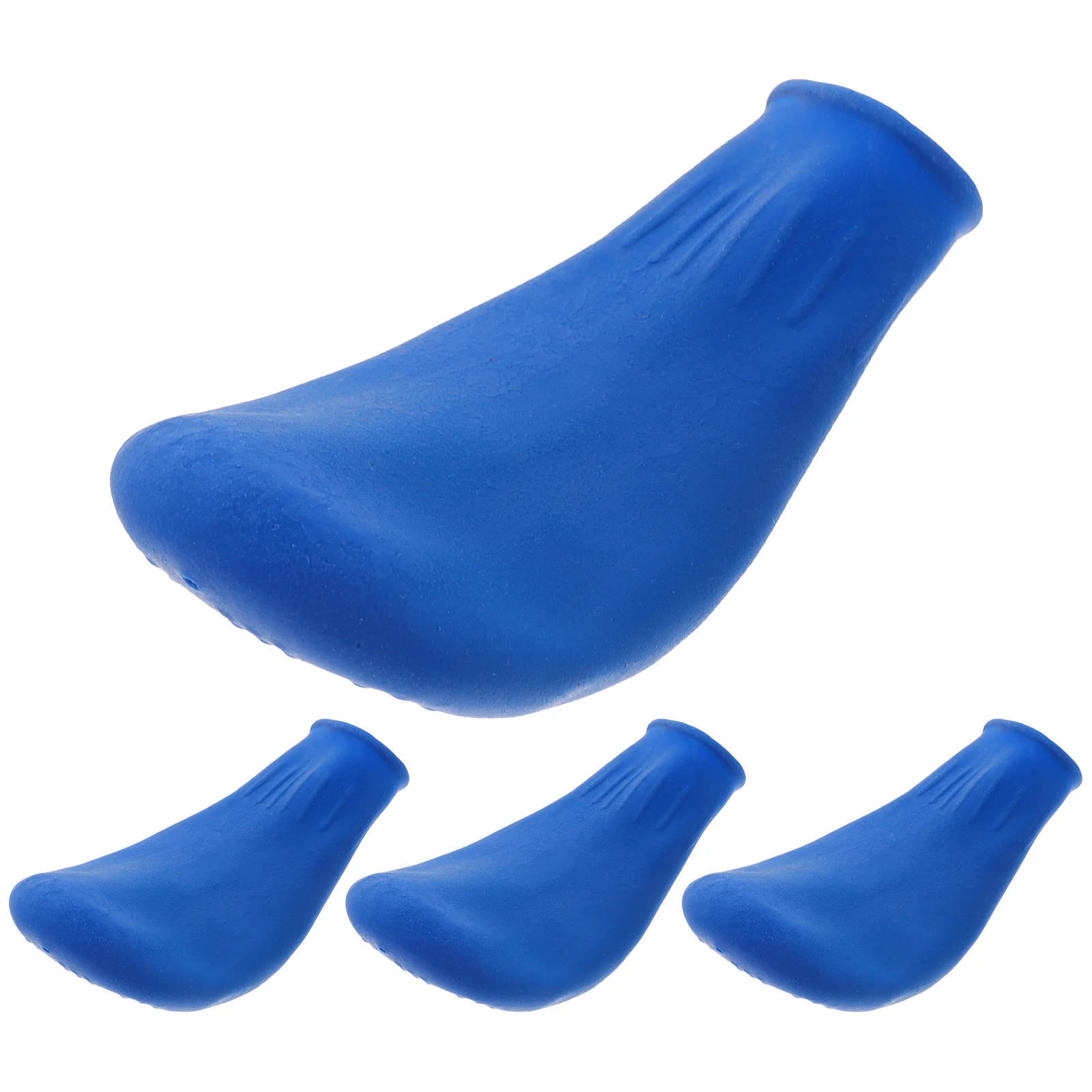 

4Pcs Dog Boots Anti-Slip Waterproof Shoes for Small Pets Blue Size S Keep Paws Dry Clean Warm Comfortable Outdoor Wear