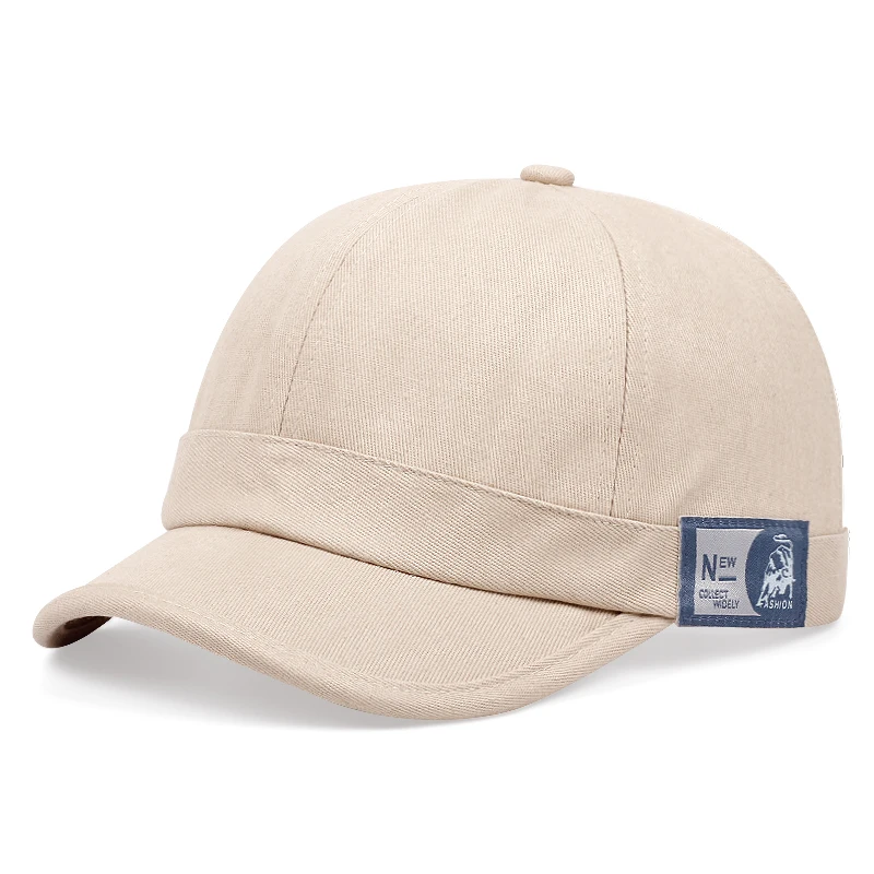 2024 New Short Retro Solid Color Men's Golf Ball Fashion Trend Bull Pattern Versatile Niche Baseball Cap