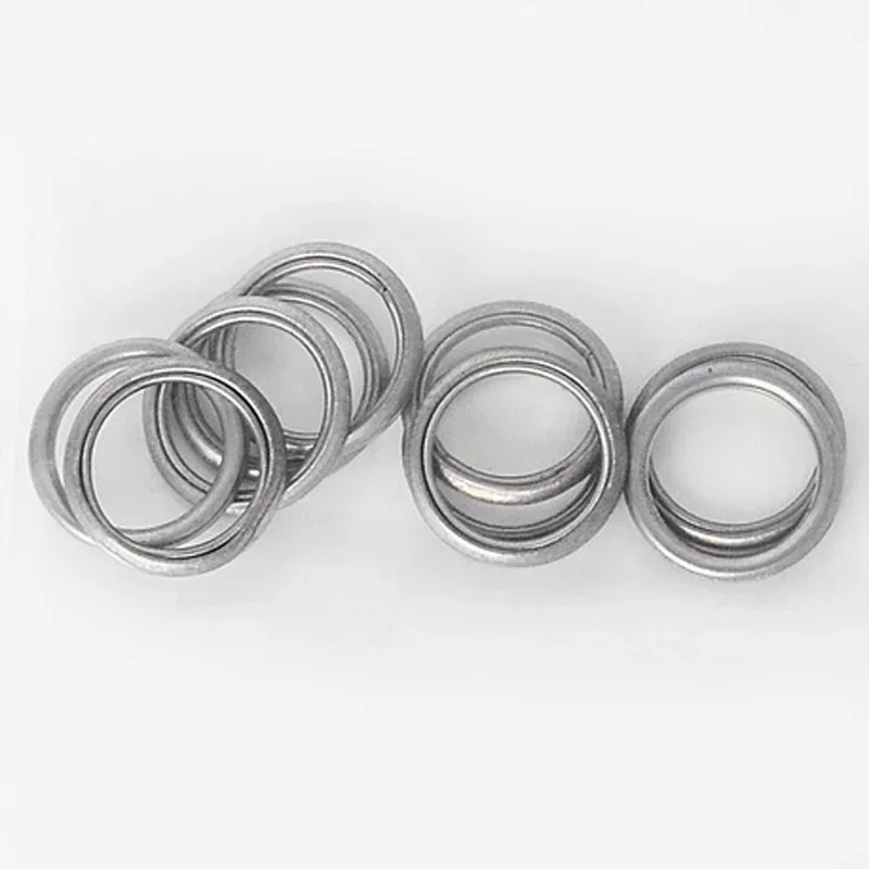 10pcs Plug Gasket Washers Oil Discharge For Mitsubishi MD050317/Lancer-ex/EVO 10 Metal Components Parts Ring New Durable