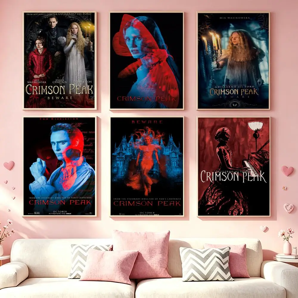 Movie Crimson Peak Poster Poster HD Printing Dreamy Style Wall Art Home Decor For Living Room Bedroom Gift Giving